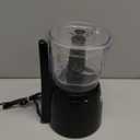 Hamilton Beach Electric Vegetable Chopper & Mini Food Processor, 3-Cup, 350 Watts, for Dicing, Mincing, and Puree, Black (72850)