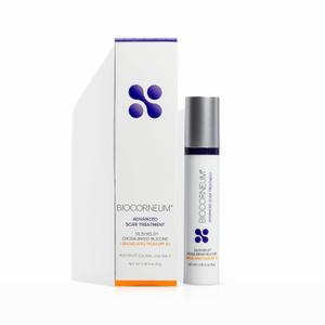Biocorneum Advanced Scar Treatment with Silishield & SPF 30 10g  Made in the USA, Fast-Drying, Silicone Scar Gel - Surgeon Recommended for New & Old Scars - Suitable for Children Over 6 Months