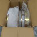 2Pack LED Flush Mount Ceiling Light Fixture 13" 20W, 3000/4000/5000K Color Selectable, Dimmable Ceiling Lamp for Kitchen, Hallway, Stairwell, Gold, ETL