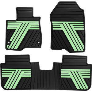 Rubber Floor Mats for Honda CR-V 2026 2025 2024 2023 (Gasoline & Hybrid)