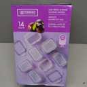 LOCK & LOCK Easy Essentials Food Storage lids/Airtight containers, BPA Free, 14 Piece - Tall Rectangle, Clear