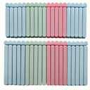 40 Pcs Food Bag Sealing Clips - 2 Sizes (4.72 in & 6.10 in) Airtight Chip Clips, Ideal for Kitchen, Snack & Cereal Storage, 3 Assorted Colors