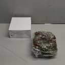 6 Pieces 8" Mini Christmas Wreaths - Small for Kitchen Cabinet/Window/Front Door, Artificial Red Berries & Pinecones, Christmas Candle Rings, Table/Farmhouse Decoration (No Ribbon)