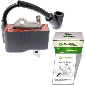 ZhongfaTec-191 545108101 Coil Ignition Module for Husqvarna Handheld Leaf Blower 125B,125BVX,125BX,Replacse coil 585836101