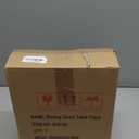 Lafocuse Small Wooden Black Wall Clock with Moving Gears for Living Room Home Decor, Farmhouse Rustic Desk Clock, Vintage Mantel Clocks, 10 Inch