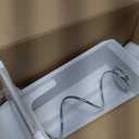 Upgraded WPW10558424 Refrigerator Ice Bucket Compatible with Whirlpool Ice Maker Replacement Parts W10558424 Whirlpool Ice Bucket WRS322FDAW01, WRS321SDHZ05, WRS321SDHZ00, WRS311SDHM00 Ice Bin