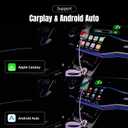 240W 4 in 1 charging cable USB C Cable,USB C Cable Fast Charging & Data Sync,Multi USB Charging Cable with Breathing Light,Charger Cord for iPhone 16/15 iPad Galaxy MacBook iPad Tablets,Purple 5Ft