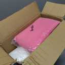 All Smiles Outdoor Chair Cushions for Patio Furniture Set of 60x60 Inch for Deep Seat Waterproof Fade Resistant Replacement Cushions with Removable Cover for Seat Yard Garden Deck Hot Pink