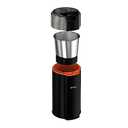 KRUPS Silent Vortex Electric Coffee Grinder: 3 oz Capacity, 5x Quieter, 175W Motor for Coffee Beans, Spices & Herbs - Removable Dishwasher-Safe Bowl, 12-Cup Yield, Black
