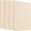 Aodaer 4 Pack Wood Panels 24 x 36 Inch Wooden Panels Canvas Unfinished Craft Wood Boards Panels for Art Crafts Acrylic and Oil Painting Pouring DIY Projects
