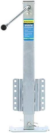 Seachoice Heavy Duty Trailer Jack, Fixed Mount Jack w/Drop Leg, 28.6 in. of Lift, Max Load 2,500 Lbs.