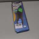 Professional Sport Insoles with Medium Arch Support and Shock Absorption for Plantar Fasciitis and Flat Feet Pain Relief in Men and Women, Orthotics Shoe Insert, Breathable & Anti-Slip, Blue, M