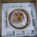 Modern Gold 5-Tier Chandelier Lighting Luxury Long Staircase K9 Crystal Chandeliers Large Foyer Villa Entrance Chandeliers for High Ceiling (D24"XH180" Gold)