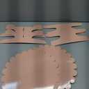 12 inch Cardboard One Tier Cake Stand for Birthday Party Decorate（2, Pink）