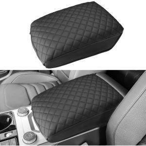 INTGET for 2026 Volkswagen/VW Atlas Center Console Cover 2024 Cushion Arm Rest Cover Middle Console Cover Central Armrest Lid Protector for 2024 Volkswagen VW Atlas Interior Accessories 2025