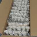 SUT 100 Pack Pre Rolled Silverware Set Disposable, 400 Pcs Silver plastic utensils Include 100 Forks, 100 Knives, 100 Spoons, 100 Napkins, Plastic Cutlery, Wrapped Silverware Set Disposable for Party