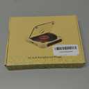 ENVYCLOUD CD Player Portable with Dual Stereo Speakers, Rechargeable Portable CD Player with Bluetooth for Home with Headphones, Support CD/AUX/USB,Black