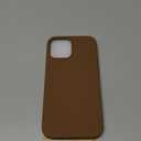 Miracase Compatible with iPhone 12 Pro Max Case, [Soft Anti-Scratch Microfiber Lining], Liquid Silicone Case Gel Rubber Shockproof Drop Protection Phone Case for 12 Pro Max, Chocolate