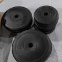 Fitvids Adjustable Vinyl Dumbbell Set, 40 lbs Weights Set for Exercise & Fitness