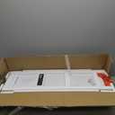 VASAGLE Storage Cabinet, Storage Organizer Rack Stand for Bathroom, Living Room, Bedroom, Multifunctional Corner Unit, 2 Drawers, 35 Inches in Height, White 