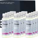 Sleep Drink with Advanced Nanoscience Technology - Contains Melatonin, Ashwagandha and Valerian Root - 12 Pack Liquid Sleeping Aid Help Fall Asleep Faster, Mix Berries 2oz