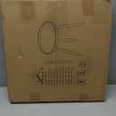 AOJEZOR Side Table: End Table for Indoor Use - Small Side Tables for Small Spaces All Matte Black with 3 Legged (16.9''Dia x 17''H)