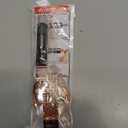 SUPOIX Compatible for Samsung Galaxy watch 7/6/5/4 40mm 44mm/ Galaxy Watch FE 2024/Watch 3 41mm/ Watch 42mm/Active 2 Band, 2 Pack 20mm Women Jewelry Bling Metal Replacement Strap (Rose gold)