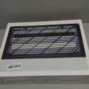 GeckoMan Quiet Hybrid Spectrum 20W Indoor Bug Zapper Indoor Fruit Fly Traps for Indoors Mosquito Zapper Electric Fly Zapper for Home Moth Light Gnat Insect Killer with 2 Replacement Bulbs, White 