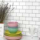 STICKGOO 10-Sheet White Subway Tiles Peel and Stick Backsplash, Stick on Tiles Kitchen Backsplash (Thicker Design)