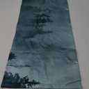 YISURE Misty Forest Tapestry, Foggy Tree Wall Hanging Small Tapestries Nature Pine Woodland Wall Art for Bedroom Living Room, 60''W x 50''L