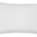 Amazon Basics King Pillowcases Set of 2 - Lightweight, Super Soft Easy Care Microfiber, Bright White, 40" L x 20" W, Pillows Not Included