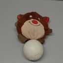 Senneny Christmas Dog Toys, Interactive Dog Toys Reindeer, Random Path Electric Automatic Moving and Rolling Dogs Toy, MotionActivated Dog Ball with Plush Cover USB Rechargeable