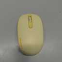 TECKNET Wireless Mouse, 2.4G Quiet Computer Mouse with USB Receiver, 4 Buttons Portable Cordless Mice for Chromebook, Laptop, PC, Mac, 800/1200/1600 DPI - Yellow