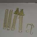 Christmas Card Holder with Over Door Hooks 23.62 Inches Christmas Metal Hanging Picture Display Decorative Wall Photo Display for Window Xmas Tree Decorations Ornament