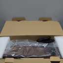 Vinyl Record Player Turntable with Built-in Bluetooth Receiver & 2 Stereo Speakers, 3 Speed 3 Size Portable Retro Record Player for Entertainment and Home Decoration (Brown)