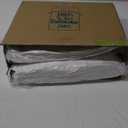 Feathers Down Throw Pillow Inserts 24x24, Set of 2, 100% Organic Cotton Shell, Soft Decorative Square Pillow Insert for Living Room Sofa, Couch, or Bed (White)