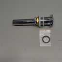 KES Bathroom Sink Drain Without Overflow Vessel Sink Lavatory Vanity Pop Up Drain Stopper Polished Chrome for 1.6"-1.9" Sink Hole, All Metal Rustproof Brass and 304 Stainless Steel, S2008D-CH