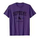 Supreme Louisiana LA Vintage Athletic Black Sports Design T-Shirt Size XL