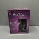Mr. Coffee 12-Cup Switch Coffee Maker Black: Electric Drip Coffee Machine, 60 oz Capacity, Dishwasher-Safe Parts