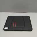 SEYMAC stock Case for iPad (A16) 11th/10th Generation 11''/10.9'', Strong Magnetic Auto Sleep Shockproof Case with Absorbing Multi-Angles Stand, Pen Holder, Card Slot (Black)