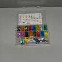306 PCS Car Fuses Assortment Kit, With 2 Car Fuse Tester and 2 Fuse Puller, Ahier Blade-type Automotive Fuses Replacement Fuses Standard & Mini & Low Profile Mini (2A/5A/10A/15A/20A/25A/30A/35A) (306)