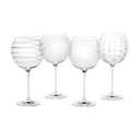 Mikasa Cheers Balloon Goblet Wine Glass, 24.5-Ounce, Set of 4, Transparent