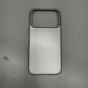 TORRAS Magnetic Slim Fit for iPhone 17 Pro Case 6.3 inch, Ultra-Thin, Compatible with MagSafe, Lightweight Matte Anti-Scratch Hard PC Cover Phone Case for iPhone 17 Pro OriginFit, Silver White