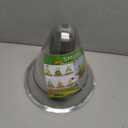 【10 Pieces】 Garden Cloches for Plants, Large Plant Covers Plant Protectors Transparent Bell Jar Cloches to Protect Plants from Birds, Slugs, Frost, Freeze Weather, 10.6" D x 9.5" H, Transparent