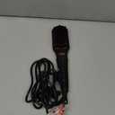 TYMO Ionic Hair Straightener Brush - One-Step Hair Straightener for Women, Straightening Brush with Negative Ions, 16 Temp Settings, LCD Display, Dual Voltage, Hot Comb Flat Iron for Frizz-Free Styles (Elegant Matte Black)