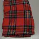 Softalker Christmas Checkered Tablecloth Rectangle - Red Buffalo Plaid Linen Cotton Gingham Xmas Table Cloths, Winter Farmhouse Table Decorations for Dining/Parties/Holiday, 60 x 84 Inch