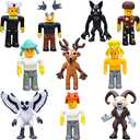 99 Nights in The Forest Action Figure Toys, 3.8"& 2.8" Collectible Game Character Set, Gift for Fans, Kids, Collectors, Home Decor (10 Pack)