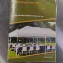 COBIZI 10x20 Pop Up Canopy with 6 Sidewalls, Conical Party Tent 10x20 with 3 Adjustable Height Waterproof, UV-Resistant with Carry Bag, Sandbag, Stake, Ropes for Parties, Commercial (Frame Upgraded) (Light Blue)