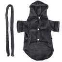 Dog Nightwear, Plush Comfortable Keep Warm Pet Bathrobe Soft For Cats For Puppy, Size M