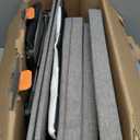 Dog Stairs 23" H, 4-Step Wider Dog Steps for High Beds Window, Folding Storage Pet Stairs Gift for Small/Medium/Large Old Dogs Cats, Ramp for Climbing Car Up to 200 lbs (Gray, with Condo)